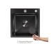 Мойка для кухни интегрированная Lidz Handmade H4545HB Decor Black PVD Honeycomb 2,5/0,5 мм LDH4545HDECBLM49438