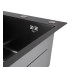 Мойка для кухни интегрированная Lidz Handmade H4545HB Decor Black PVD Honeycomb 2,5/0,5 мм LDH4545HDECBLM49438