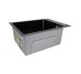 Мийка для кухні інтегрована Lidz Handmade H4050B Brushed Black PVD 3,0/1,0 мм LDH4050BRUBLM49439