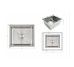 Мийка для кухні інтегрована під стільницю Lidz Handmade H4843 Brushed Steel 3,0/1,0 мм LDH4843BRU49441