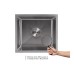 Мийка для кухні інтегрована під стільницю Lidz Handmade H4843 Brushed Steel 3,0/1,0 мм LDH4843BRU49441