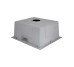 Мийка для кухні інтегрована під стільницю Lidz Handmade H4843 Brushed Steel 3,0/1,0 мм LDH4843BRU49441