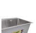 Мойка для кухни интегрированная Lidz Handmade H5843 Brushed Steel 3,0/1,0 мм LDH5843BRU49442
