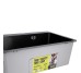 Мийка для кухні інтегрована Lidz Handmade H5843B Brushed Black PVD 3,0/1,0 мм LDH5843BRUBLM49443