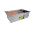 Мийка для кухні інтегрована Lidz Handmade H6845 Brushed Steel 3,0/1,0 мм LDH6845BRU49455
