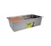 Мойка для кухни интегрированная Lidz Handmade H7545 Brushed Steel 3,0/1,0 мм LDH7545BRU49457