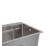 Мойка для кухни интегрированная Lidz Handmade H7545 Brushed Steel 3,0/1,0 мм LDH7545BRU49457