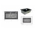 Мийка для кухні інтегрована Lidz Handmade H7545B Brushed Black PVD 3,0/1,0 мм LDH7545BRUBLM49458