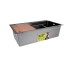 Мийка для кухні інтегрована Lidz Handmade H7545B Brushed Black PVD 3,0/1,0 мм LDH7545BRUBLM49458