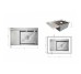 Мийка для кухні інтегрована Lidz Handmade Max 500 H7849L Brushed Steel, 3,0/1,0 мм, крило зліва, збільшена чаша LDH7849LBRU49463