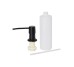 Мойка для кухни интегрированная Lidz Handmade Max 500 H7849BL Brushed Black PVD, 3,0/1,0 мм, крыло слева, увеличенная чаша LDH7849ВLBRUBLM49465