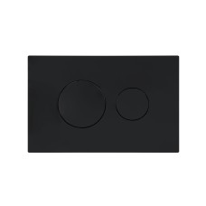 Клавіша змиву Standard 152x236x28 мм, Matt Black, кругла QTSTD164BLM49470 Клавіша змиву Standard 152x236x28 мм, Matt Black, кругла QTSTD164BLM49470 Кнопка зливу унітазу