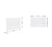 Клавіша змиву Qtap Standard 152x236x28 мм, White, лінійна QTSTD164W49471