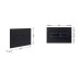 Клавіша змиву Qtap Standard 152x236x28 мм, Matt Black, лінійна QTSTD164BLM49473