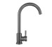 Смеситель для кухни Lidz Aria 015F (k35)  LDARI015FGRP49559 Graphite