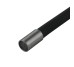 Змішувач для кухні Lidz Aria 015F3 (k35) з гнучким виливом LDARI015F3BGRP49564 Graphite/Black