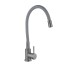 Змішувач для кухні Lidz Aria 015F3 (k35) з гнучким виливом LDARI015F3GGRP49565 Graphite/Grey