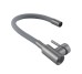 Змішувач для кухні Lidz Aria 015F3 (k35) з гнучким виливом LDARI015F3GGRP49565 Graphite/Grey