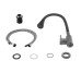 Смеситель для кухни Lidz Aria 015F31 (k35) с гибким изливом LDARI015F31BGRP49566 Graphite/Black
