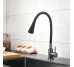 Смеситель для кухни Lidz Aria 015F31 (k35) с гибким изливом LDARI015F31BGRP49566 Graphite/Black