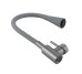 Змішувач для кухні Lidz Aria 015F31 (k35) з гнучким виливом LDARI015F31GGRP49567 Graphite/Grey