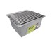 Сушарка на кухонну мийку Lidz Acsis LA13 Gray, плоска основа, для посуду 430х303 мм LDACSLA13GRA49767