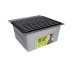 Сушарка на кухонну мийку Lidz Acsis LA14 Black, плоска основа, для посуду 430х303 мм LDACSLA14BLM49768