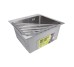 Сушарка на кухонну мийку кутова Lidz Acsis LA19 Gray, плоска основа, для посуду 430х175х10 мм LDACSLA19GRA49772