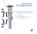 Раковина накладная Qtap Cardinal 500х380х140 мм, Stone grey, прямоугольная, с донным клапаном QTCAR188SG49824