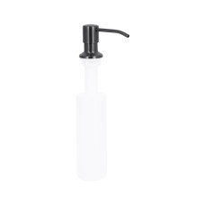Дозатор для миючого засобу Acsis LA30 Brushed Black PVD, круглий LDACSLA30BLM49827