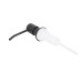 Дозатор для миючого засобу Lidz Acsis LA30 Brushed Black PVD, круглий LDACSLA30BLM49827