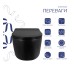 Унітаз підвісний Qtap Taurus Ultra Quiet 515×360×350 мм, Matt Black, з сидінням Slim Duroplast / Soft-close / Quick Release QTTAU28BLM50504
