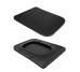 Унитаз подвесной Qtap Gemini Ultra Quiet 485×340×350 мм, Matt Black, с сиденьем Slim Duroplast / Soft-close / Quick Release QTGEM28BLM50505