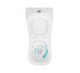 Унитаз напольный Qtap Presto Quadro безобідковий з сідінням Soft-close QTPRE27W51021