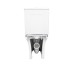 Унитаз напольный Qtap Presto Quadro безобідковий з сідінням Soft-close QTPRE27W51021