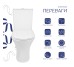 Унитаз напольный Qtap Presto безободковый с сиденьем Soft-close QTPRE27W51022