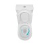 Унитаз напольный Qtap Presto безободковый с сиденьем Soft-close QTPRE27W51022