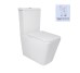 Унитаз напольный Qtap Crow Ultra Quiet безободковый с сиденьем Soft-close QTCRO27W51028