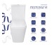 Унитаз напольный Qtap Crow Ultra Quiet безободковый с сиденьем Soft-close QTCRO27W51028