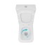 Унитаз напольный Qtap Crow Ultra Quiet безободковый с сиденьем Soft-close QTCRO27W51028