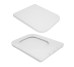 Унітаз підлоговий Qtap Crow Eco Ultra Quiet безобідковий з сідінням Soft-close QTCRO27W51030