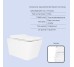 Готовое решение Qtap для ванной комнаты: подвесной унитаз Crow Rimless 520x360x290 + комплект инсталляции Standard (линейная кнопка White)