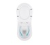 Готове рішення Qtap для ванної кімнати: підвісний унітаз Swan Rimless 520x360x320 + комплект інсталяції Standard (лінійна клавіша Black)
