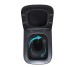 Готове рішення Qtap для ванної кімнати: підвісний унітаз Crow Ultra Quiet 485x340x290 + комплект інсталяції Standard (кругла клавіша Black)