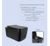 Готовое решение Qtap для ванной комнаты: подвесной унитаз Gemini Ultra Quiet 520x360x350 + комплект инсталляции Standard (линейная кнопка Black)