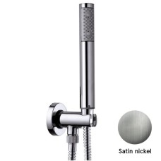 C12001C00094004 ZEN Душевой набор, душевой комплект со шлангом 1500мм, Satined Nickel (1 сорт) Zen