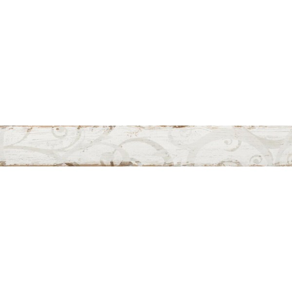 Декор Decoro Bianco 10x70 Silo Vallelunga з колекції Silo Vallelunga