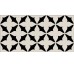 Декор (10x20) Caumartin Negro - Mugat-Rivoli з колекції Mugat-Rivoli Vives