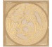 Декор (4x4) 17271 Tozz. Medusa Oro - Venere з колекції Venere Versace