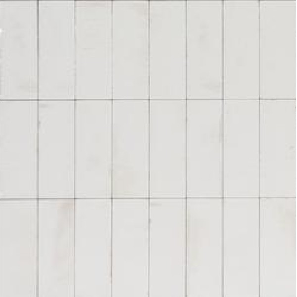 Плитка 7,5*20 Gleeze Bianco R8Gy Ragno